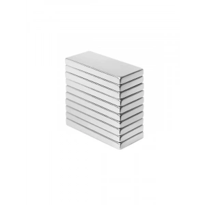 Neodyum Dikdörtgen Blok Mıknatıs - 20x10x3 mm (5 Adet)