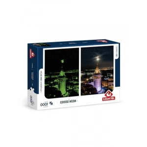 Neon Etkili 1000 Parça Galata Kulesi Puzzle