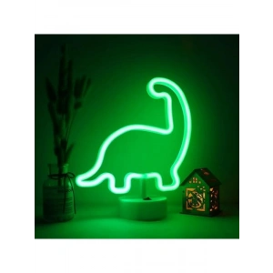 Neon Led Işıklı Masa Lambası, USB ile Çalışan Aydınlatma