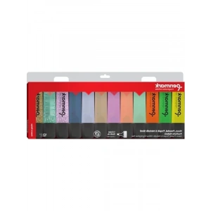 Neon ve Pastel Renkli Fosforlu Kalem Seti (12li)