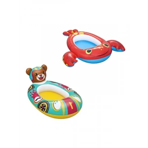 Neşeli Hayvan Tasarımlı Şişme Bebek Botu