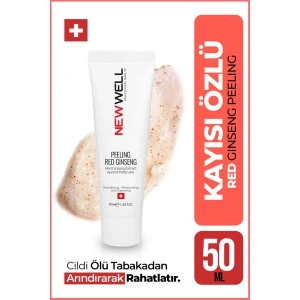New Well Kırmızı Ginseng Peeling 50 ml Cildi Ölü Tabakadan Arındırır ve Rahatlatır