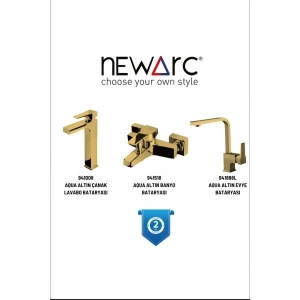 Newarc Aqua Altın Batarya Set 941008,941518,941881L