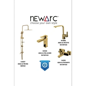 Newarc Aqua Altın Batarya Set 941528,941518,941888L,440537