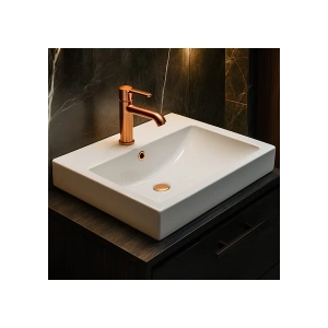 Newarc Aqua Beyaz Delikli Lavabo 60x46 Cm AQU.L.060