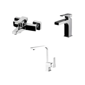Newarc Aqua Lavabo, Banyo, Evye Batarya Set 941511-941521-941881L