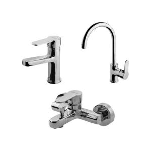 Newarc Domino Lavabo Banyo Evye Bataryası 971521-971511-971531