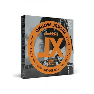 Nickel kaplama 10-46 ölçülerinde elektro gitar tel seti, 3lü paket