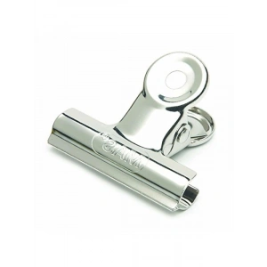 Nikel Kaplama Metal Kıskaç, 40 mm, 24lü Kutu