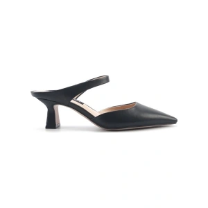 Nine West LARLA 5FX Siyah Kadın Topuklu Terlik