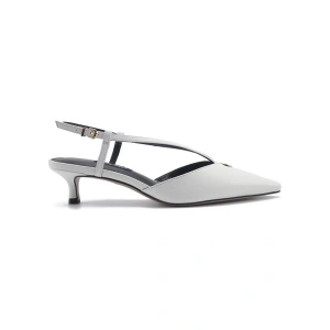 Nine West ORVA2 5FX Beyaz Kadın Topuklu Ayakkabı