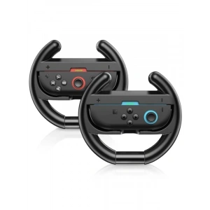 Nintendo Switch 2 Joy-Con İçin Ergonomik Yarış Direksiyonu, 2 Adet