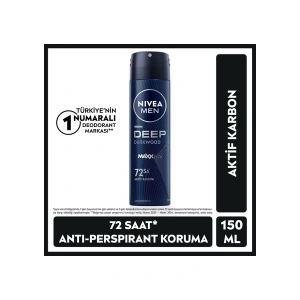 Nivea Men Deep Darkwood Deodorant 150 ml