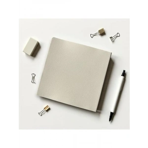 Noktalı Not Defteri, 16.5x16.5 cm, 96 Yaprak, Esnek Kapak