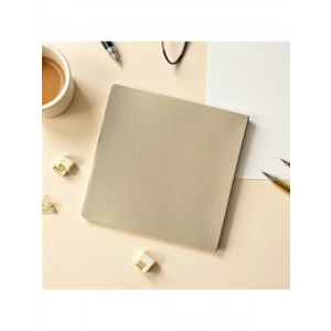 Noktalı Not Defteri, PU Deri Kapaklı, 16,5x16,5 cm Boyutunda