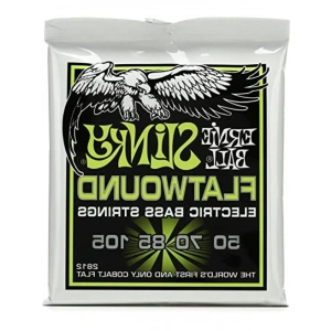 Normal Slinky Flatwound Elektrik Bas Telleri - Ölçü 50-105