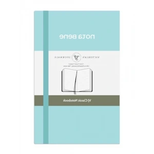 Nota Bene Classic Sert Kapak Defter, Mavi, 9x14 cm
