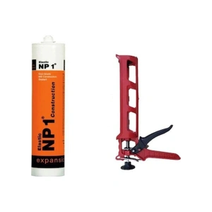 Np1 Ms Polimer Kartuş 290 ml Beyaz Mastik Elastik Boyanabilir + Silikon Tabancası