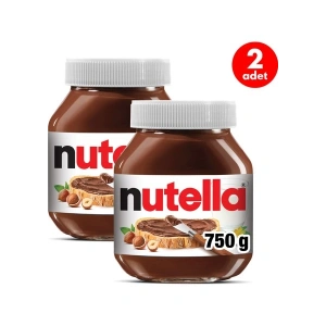 Nutella Kakaolu Fındık Kreması 750 Gr - 2 Adet