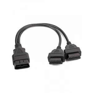 OBD2 Uzatma Kablosu - 16 Pin Y-Splitter Adaptör