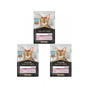 Okyanus Balıklı Yetişkin Kedi Konservesi 85gr (3 paket)