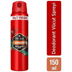 Old Spice Bearglove Erkek Sprey Vücut Deodorantı 150 ml