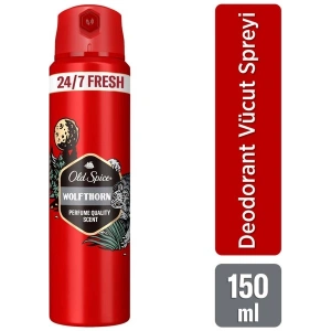 Old Spice Wolfthorn Erkek Sprey Vücut Deodorantı 150 ml