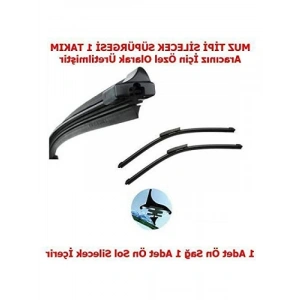 Ön Silecek Süpürgesi - 600mm + 400mm