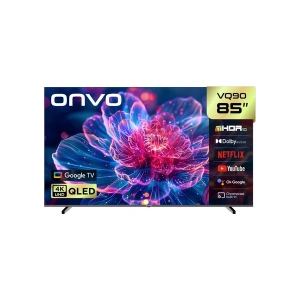 Onvo 85VQ90F2UA 85 216 Ekran Uydu Alıcılı 4K Ultra HD Google Smart QLED TV