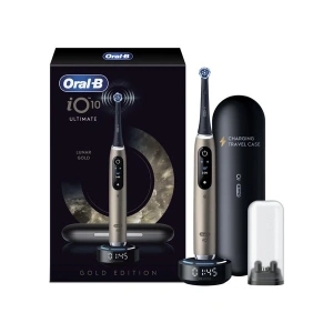 Oral-B Io 10 Şarjlı Diş Fırçası - Gold Renk, Bluetooth Özellikli ve 7 Fırçalama Modu