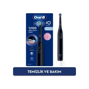 Oral-B iO 2 Şarjlı Diş Fırçası – Gece Siyahı