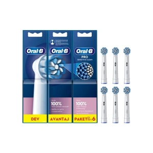 Oral-B Pro Sensitive Clean 6lı Diş Fırçası Yedek Başlığı EB60