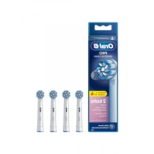 Oral-B Sensitive X-Filament Şarjlı Diş Fırçası Yedek Başlığı 4 Adet