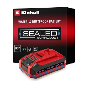 Orijinal Einhell 18 V 3.0 Ah SEALED Power X-Change Plus (18 V Akü, Su ve Toz Koruması, IP57 Koruma Sınıfı,Tüm PXC cihazları için evrensel kullanım, Şarj cihazı dahil değil) - 4511618
