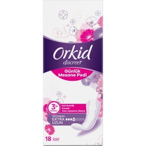 Orkid Mesane Pedi Süper Ekonomik Paket Ekstra Uzun 18 Adet Ped