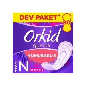 Orkid Yaprak Pamuksu Günlük Ped Deo Fresh 80 Adet Ped
