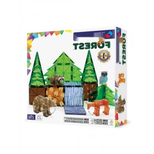 Orman Hayvanları Temalı 25 Parça Oyuncak Seti
