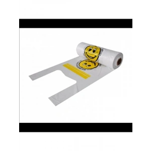 Orta Boy Baskılı Rulo Atlet Poşet, 120 Adet