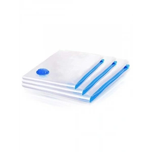 Orta Boy Vakumlu Poşet Seti: 50 cm x 70 cm 3 Adet Pratik Kullanım