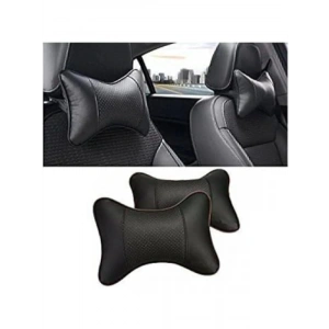 Ortopedik Araç Boyun Yastığı - 2 Adet Siyah