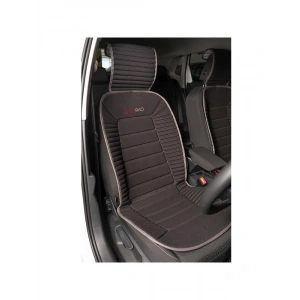 Ortopedik Kalın Süngerli Oto Koltuk Minderi, Siyah Renk ve Koruma