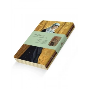 Osman Hamdi Bey 4lü Defter Seti - A5, Çizgisiz, 256 Sayfa