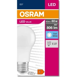 Osram Beyaz LED 8.5W 6500K 806LM E27 Duy Ampul