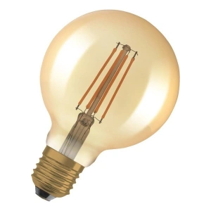 Osram LED Globe Flament 6.5W 2400K 720LM E27 Duy Gold Sarı Işık Ampul