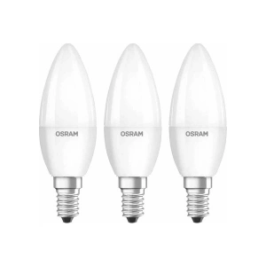 Osram Led Value 7W Sarı Işık E-14 806lm Ampul 3 lü Paket