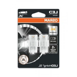 Osram T20 Tek Devreli Led Ampul Turuncu 12V (1 Takım-2 Adet)
