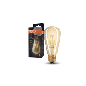 Osram Vintage Gold Edison 4W 2400K 410LM E27 Duy Flamanlı Sarı Işık Ampul