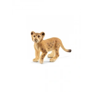 Otantik Yavru Aslan Figürü, El Boyaması Detaylarla