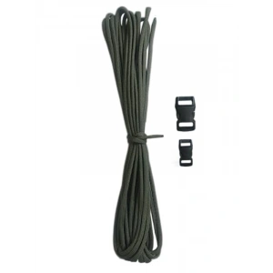 Outdoor Bileklik İpi, 5 Metre Haki Renk ve 4mm Kalınlık