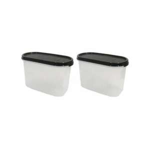 Oval 2li Modüler Saklama Kutusu Seti (1,1 L)